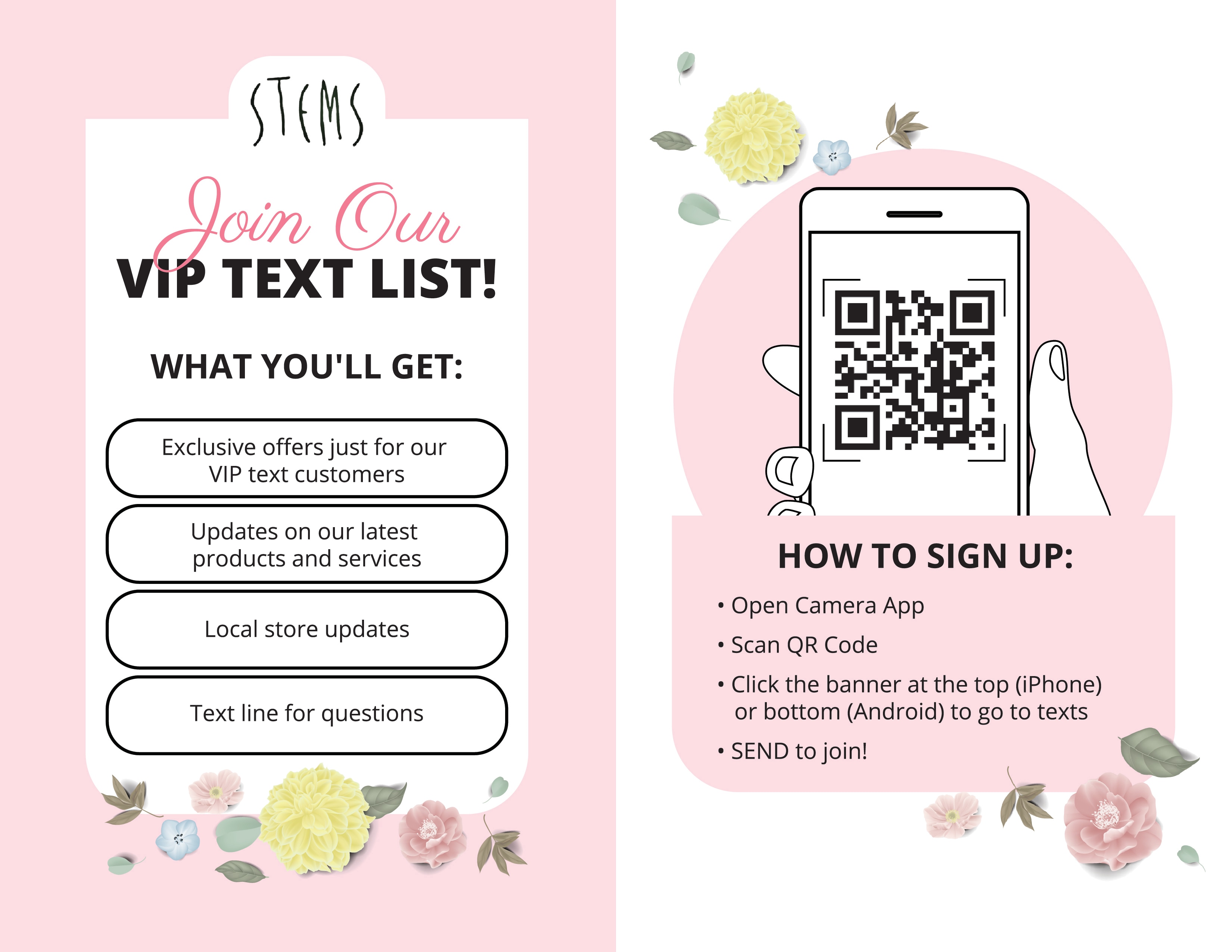 Join Our Text List for Exclusive VIP Deals!